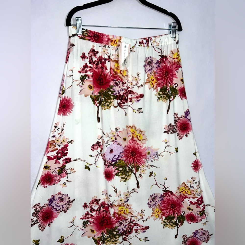 NWT Philosophy Republic Clothing Floral Maxi Boho Skirt Size M - Picture 2 of 9